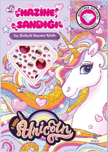 UNİCORN HAZİNE SANDIĞI TAÇ HEDİYELİ