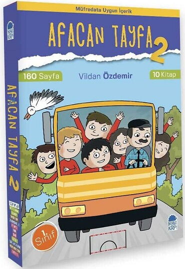 AFACAN TAYFA 2 1.SINIF 10 KİTAP