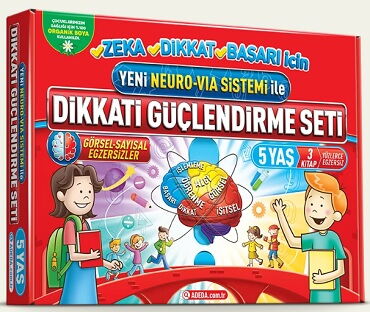 DİKKATİ GÜÇLENDİRME SETİ 5 YAŞ