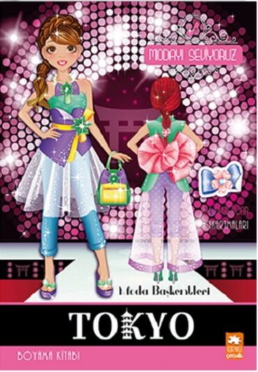 MODAYI SEVİYORUZ TOKYO BOYAMA KİTABI