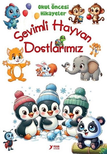 SEVİMLİ HAYVAN DOSTLARIMIZ BÜYÜK BOY 10 LU SET