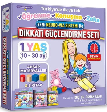 DİKKATİ GÜÇLENDİRME SETİ 1 YAŞ