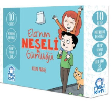 ELANIN NEŞELİ GÜNLÜĞÜ 2.SINIF 10 KİTAP