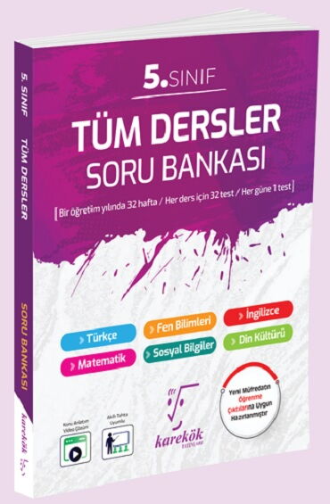 5.SINIF TÜM DERSLER SORU BANKASI 