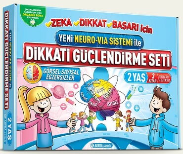 DİKKATİ GÜÇLENDİRME SETİ 2 YAŞ