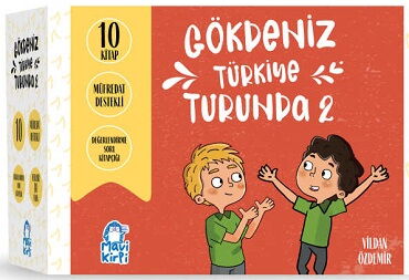 GÖKDENİZ TÜRKİYE TURUNDA 2 4.SINIF HİKAYE 10 KİTAP