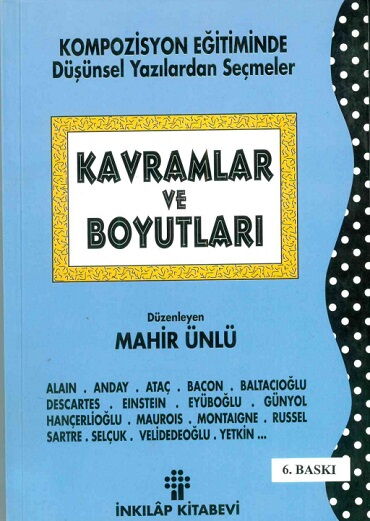 KAVRAMLAR VE BOYUTLARI