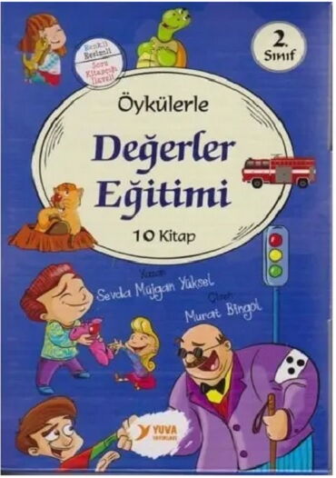 ÖYKÜLERLE DEĞERLER EĞİTİMİ 2.SINIF (10 KİTAP)
