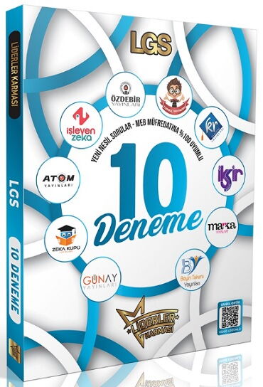 8.SINIF LGS LİDERLER KARMASI 10 DENEME