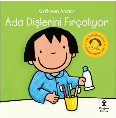 ADA DİŞLERİNİ FIRÇALIYOR