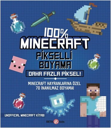 DAHA FAZLA PİKSEL % 100 MİNECRAFT PİKSELLİ BOYAMA