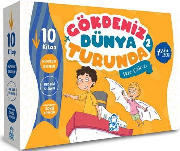 GÖKDENİZ DÜNYA TURUNDA 2 2.SINIF 10 KİTAP