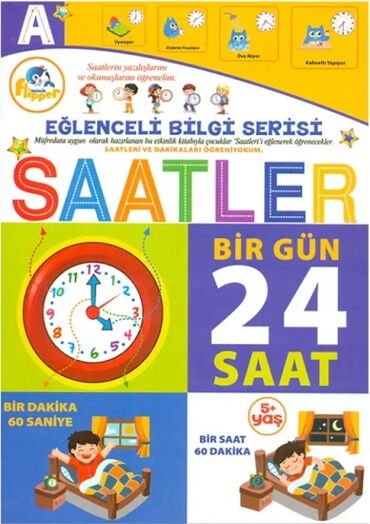 EĞLENCELİ BİLGİ SERİSİ SAATLER 5+ YAŞ