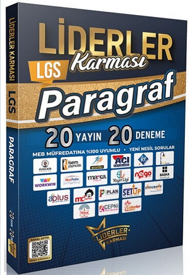 8.SINIF LGS LİDERLER KARMA. PARAGRAF DENEME 20 YA.