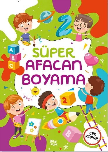 SÜPER AFACAN BOYAMA KİTABI