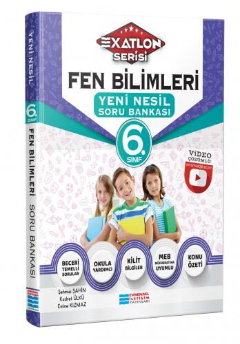 6.SINIF FEN BİLİMLERİ ÇÖZÜMLÜ YENİ NESİL SORU BANK