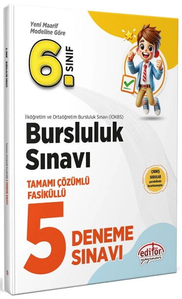 6.SINIF İOKBS BURSLULUK SINAVI 5 DENEME