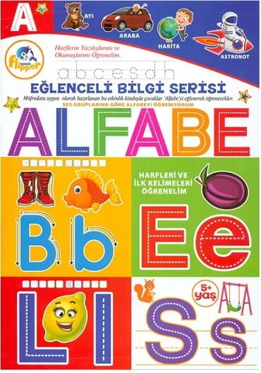 EĞLENCELİ BİLGİ SERİSİ ALFABE 5+ YAŞ