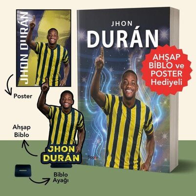 JHON DURAN BİBLO POSTER HEDİYELİ