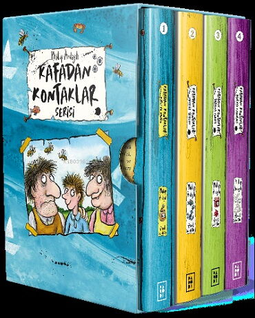 KAFADAN KONTAKLAR SERİSİ KUTULI SET 4 KİTAP