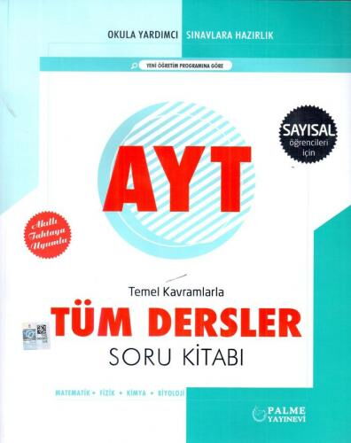 YKS AYT TÜM DERSLER SORU BANKASI (SAYISAL)