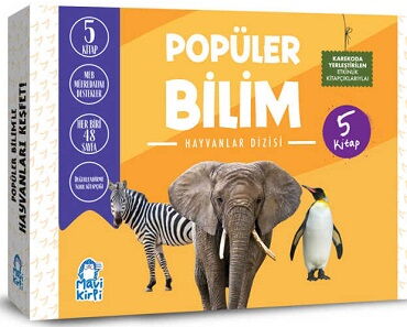 POPÜLER BİLİM HAYVANLAR SET 5 KİTAP