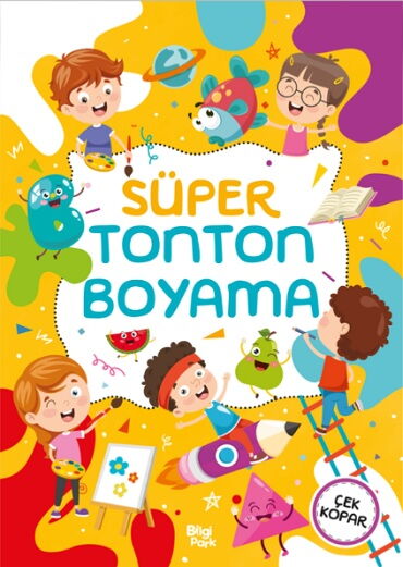 SÜPER TONTON BOYAMA KİTABI
