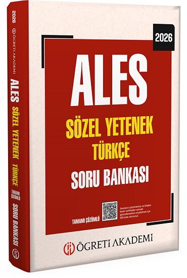 ALES TÜRKÇE SÖZEL YETENEK SORU ÇÖZÜMLÜ