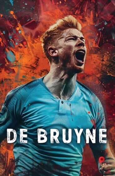 KEVİN DE BRUYNE POSTER HEDİYELİ FUTBOLCU KİTABI