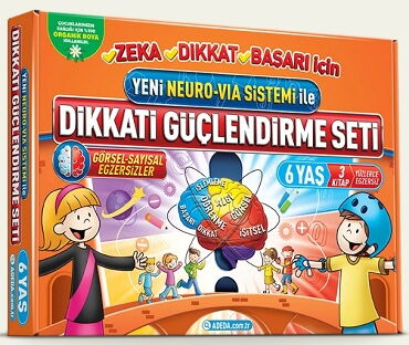 DİKKATİ GÜÇLENDİRME SETİ 6 YAŞ
