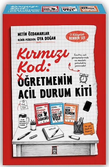KIRMIZI KOD SETİ ÖĞRETMENİN ACİL DURUM KİTİ