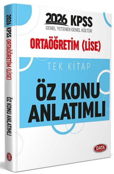 KPSS ORTAÖĞRETİM LİSE TEK KİTAP ÖZ ANLATIMLI