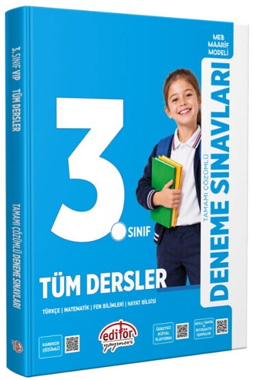 3.SINIF TÜM DERSLER DENEME