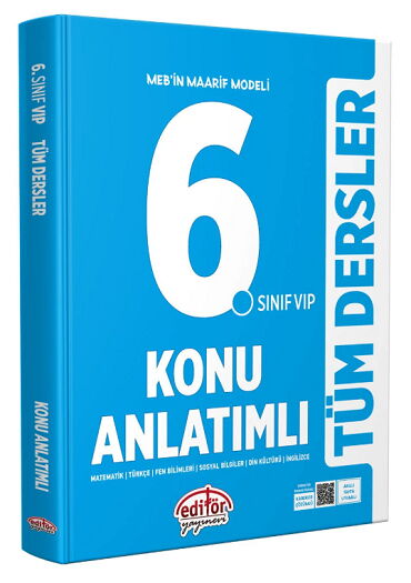 6.SINIF MAARİF MODEL TÜM DERSLER KONU MAVİ KİTAP