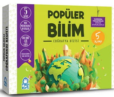 POPÜLER BİLİM COĞRAFYA DİZİSİ 5 KİTAP SET