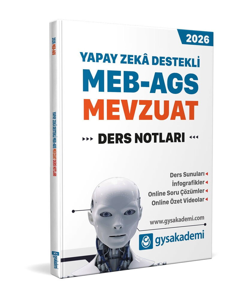 YAPAY ZEKA DESTEKLİ MEB AGS MEVZUAT DERS NOTLARI