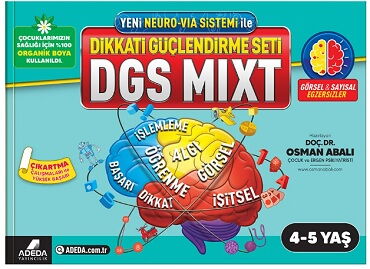 DİKKATİ GÜÇLENDİRME SETİ MİXT 4-5 YAŞ