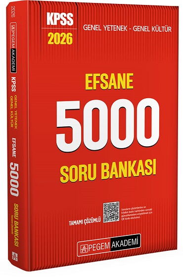 KPSS GENEL YETENEK GENEL KÜLTÜR 5000 SORU