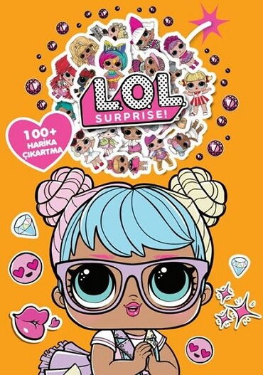 LOL SURPRISE BOYAMA KİTABI ÇIKARTMA BOMBASI