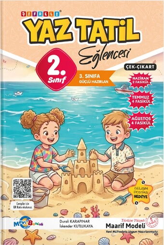 2.SINIF MAARİF MODEL MAVİ BONCUK ŞİFRELİ YAZ TATİL