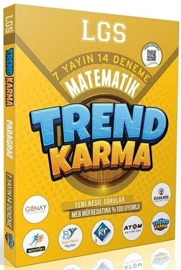 8.SINIF MATEMATİK DENEME 7 YAYIN 14 DENEME TREND K