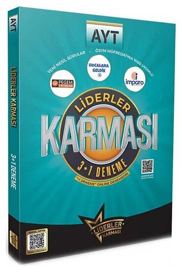YKS AYT LİDERLER KARMASI 3 + 1 DENEME