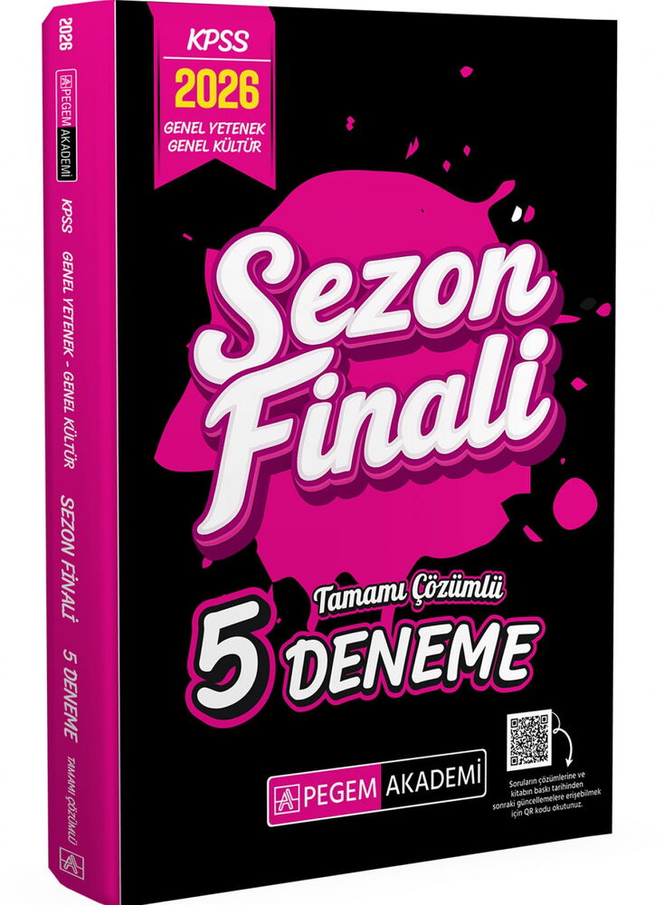 KPSS G YETENEK GENEL KÜLTÜR SEZON FİNALİ 5 DENEME