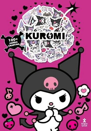 KUROMI BOYAMA KİTABI ÇIKARTMA BOMBASI