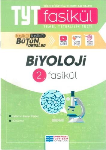 TYT BİYOLOJİ KONU ÖZT. SORU FASİKÜLÜ 2.FASİKÜL