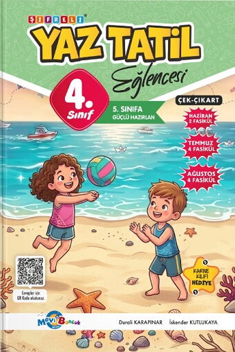4.SINIF MAVİ BONCUK ŞİFRELİ YAZ TATİLİ EĞLENCESİ
