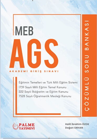 MEB AGS EĞİTİM TEMELLERİ VE TÜRK MİLLİ EĞİTİM SİST