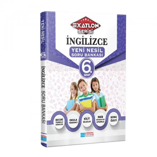 6.SINIF İNGİLİZCE XATLON YENİ NESİL SORU BANKASI