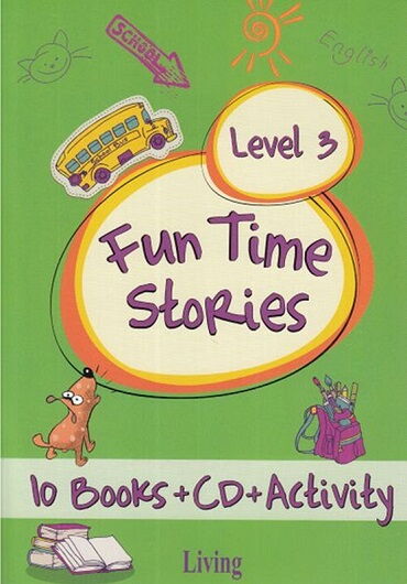 LİVİNG LEVEL 3 FUN TİME STORİES 10 KİTAP SET