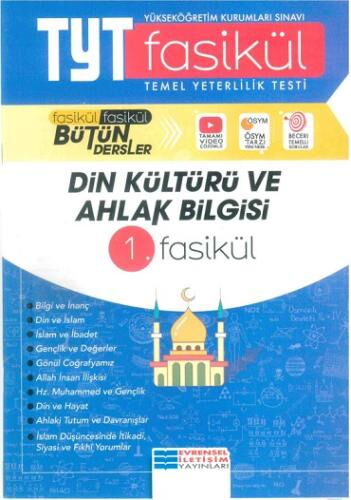 TYT DİN KÜLTÜRÜ KONU ÖZT. SORU FASİKÜLÜ 1.FASİKÜL